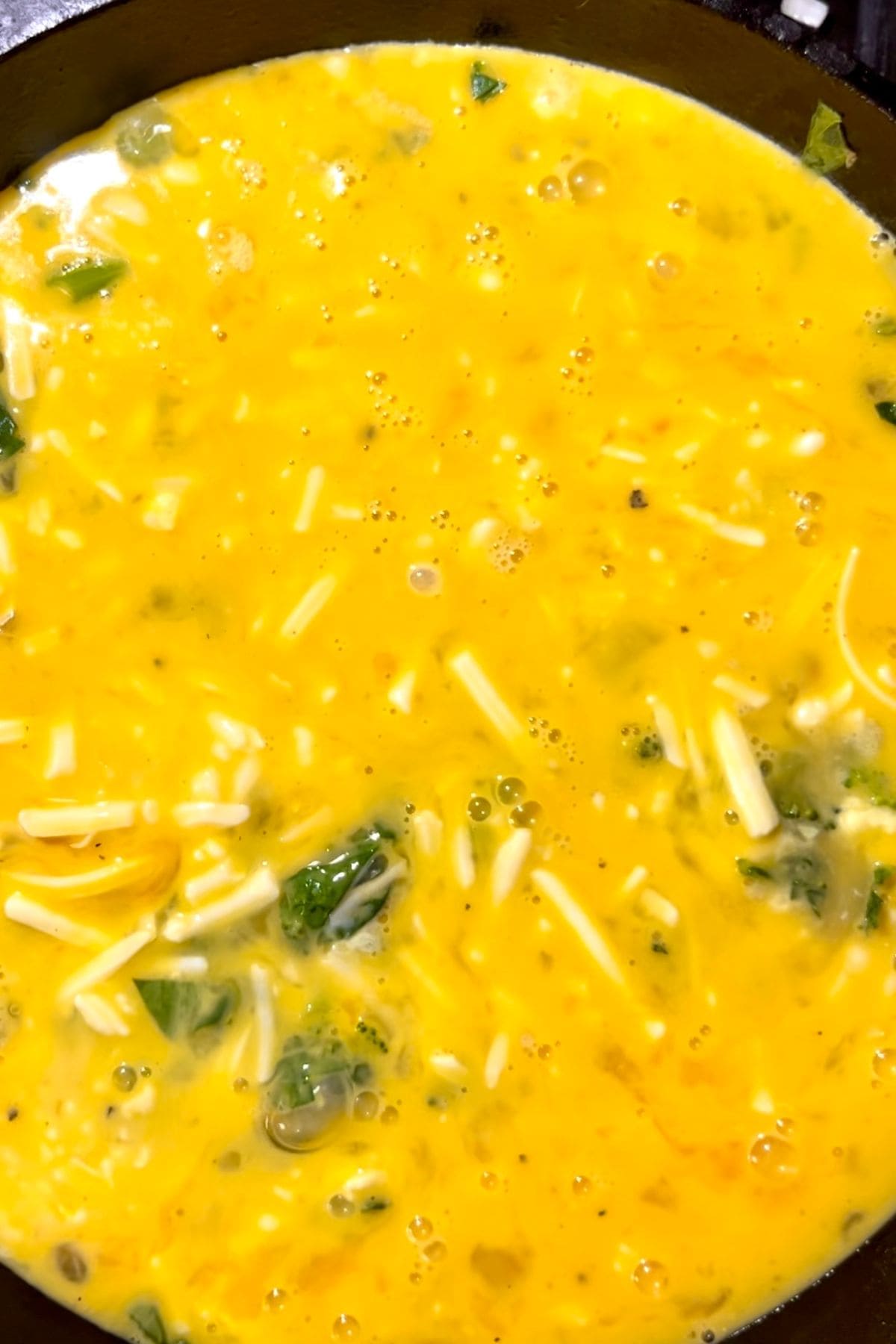 add-egg-mixture-gluten-free-frittata