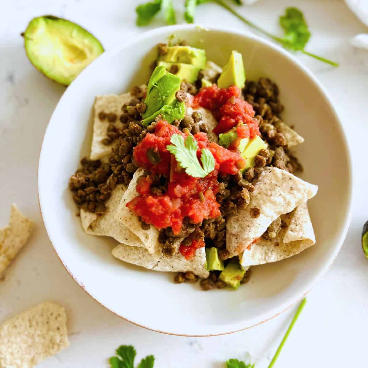 Vegetarian-nachos